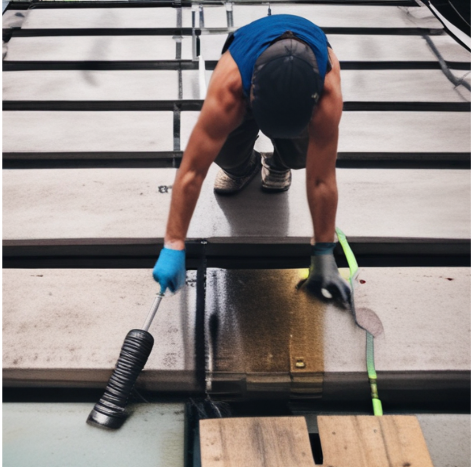 Cleaning Pontoons